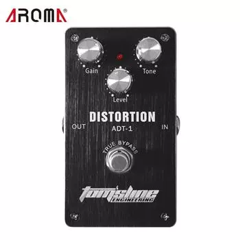 Aroma ADT-1 Distortion Педаль эффектов для электрогитары Корпус из алюминиевого сплава True Bypass