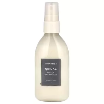 Aromatica, Ампула для волос с протеином киноа, 100 мл (3,3 жидких унции)