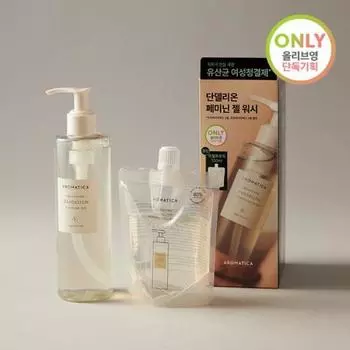 Женский гель Aromatica Dandelion 250 мл 2 вида, выберите 1 (специальный набор, один предмет),Корейские женские товары Special set_250ml+100ml