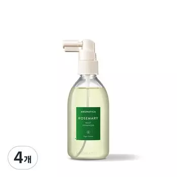 Aromatica Rosemary Root Enhancer Scalp Essence, 100ml, 4 pieces