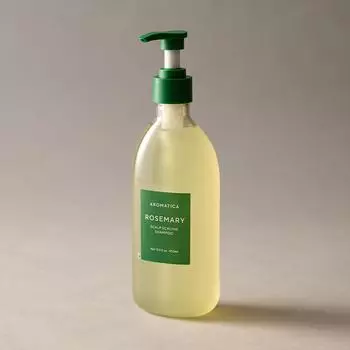 AROMATICA Шампунь от шелушения кожи головы «Розмарин», 400 мл (НОВЫЙ насос)