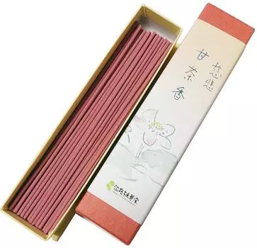 Ароматические палочки Awaji Umekundo Merciful Sweet Tea Благовония 16г #34 розовый