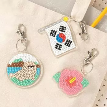 Art Box/Claypia 182 Minhwa Shop Корея ювелирные изделия вышивка крестом брелок