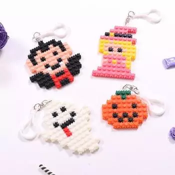Art Box/Claypia Halloween Deform Block 8mm Stay-at-home elementary school making package