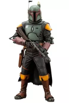 ARTFX+ Боба ФеттКнига Бобы Фетта, масштаб 110, ПВХ, окрашенная, простая сборная фигурка