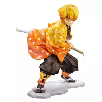 ARTFX J Убийца демонов: Kimetsu no Yaiba Zenitsu Agatsuma, масштаб 18, готовая фигурка, окрашенная в ПВХ
