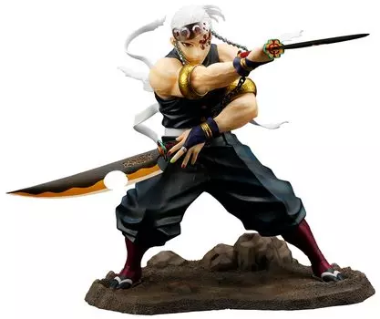 ARTFX J Убийца демонов: Kimetsu no Yaiba Usu Tengen масштаб 1/8, окрашенная готовая фигурка из ПВХ PV041