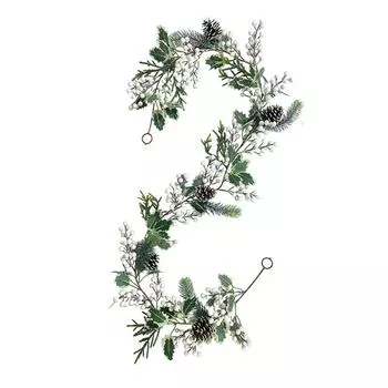 Artificial Christmas Rattan Pine Needles Red Fruit Pinecone Rattan Home Decoration