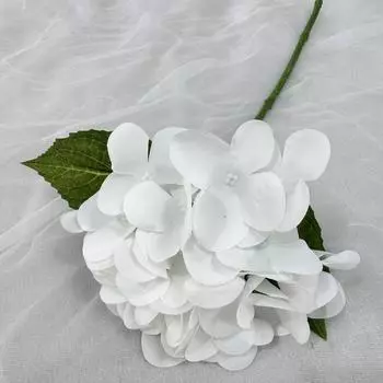 Artificial Flower Hydrangea Wedding Hotel Restaurant Desktop Decoration Ornament White