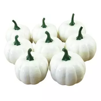 Artificial Pumpkins Fall Crafts DIY Foam Pumpkins For Centerpiece Garden Fireplace Decor One Size