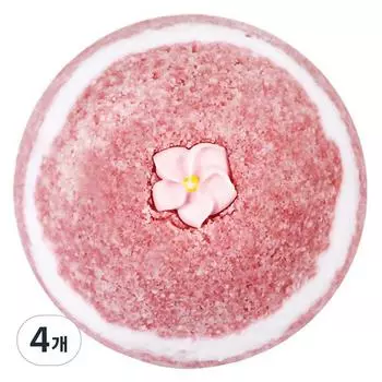 Arvien Пузырьковая соль для ванн Pink Blossom, 130 г, 4 шт.