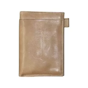 Ashford System Notebook Vitalita Mini 6 13mm Notebook Himeji Leather [Natural] 1268-060