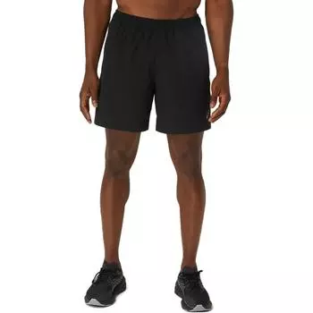 Asics Легкие шорты Actibreeze с принтом Pure Badge и эластичными мужскими шортами со средней талией, черные 2031E509-001 S
