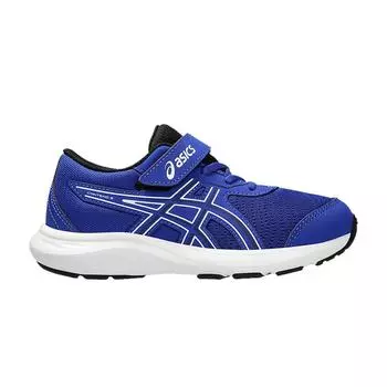 Asics Детские кроссовки Contend 9 PS True Blue, белые 1014A338-400 27