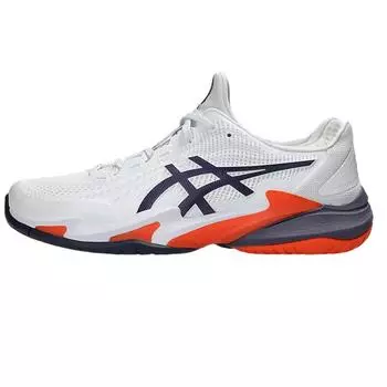 Asics Court FF 3 Australian Open - белые серо-фиолетовые мужские кроссовки 1041A370-104 39.5