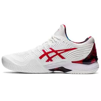 ASICS Court FF Novak LE Белые классические красные мужские кроссовки 1041A202-110 43.5