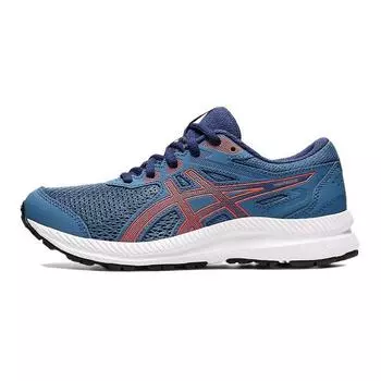 Asics Детские кроссовки Contend 8 GS Azure Cherry Tomato синие 1014A259-401 35.5