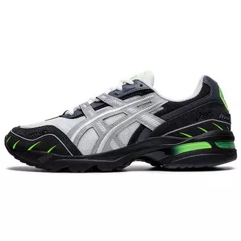 Asics Gel-1090 V1 Удобные дышащие кроссовки для бега с низким верхом унисекс черные белые серые 1021A469-021 37.5