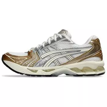 Кроссовки унисекс ASICS Gel Kayano 14 Olympic Medals кремово-белые 1203A537-104 37