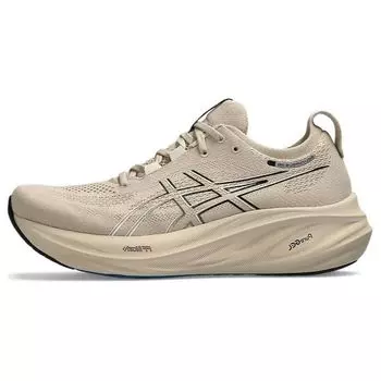 ASICS Gel Nimbus 26 Feather Grey Black Мужские кроссовки Tan 1011B794-021 40.5