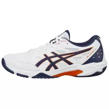 ASICS Gel Rocket 11 2E Широкие Белый Дым Индиго Мужские Кроссовки 1073A077-101 41.5