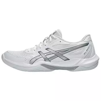 ASICS Gel Rocket 12 Белые Чисто Серебристые Женские Кроссовки 1072A119-101 35.5