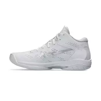Asics Gelhoop V16 белые чисто серебряные мужские кроссовки 1063A078-100 43.5