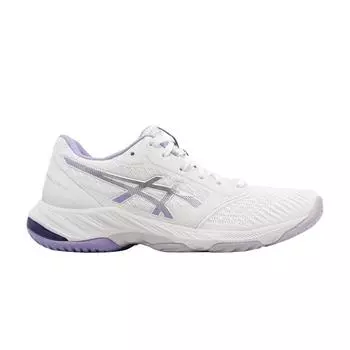 Женские кроссовки ASICS Netburner Ballistic FF 3 White Digital Violet 1052A069-104
