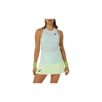 Asics Майка Match Actibreeze с логотипом и принтом без рукавов Женские топы Голубой 2042A291-409 L