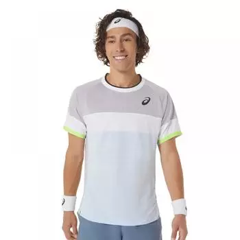 ASICS Men Match SS Top 2041A244501 Мужская футболка с коротким рукавом и круглым вырезом 095/2041A244501