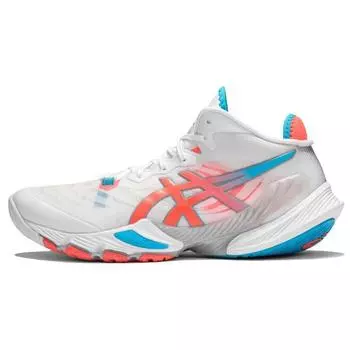 Asics Metarise Простые удобные нескользящие прочные дышащие низкие волейбольные кроссовки мужские белые синие красные 1053A062-100 42