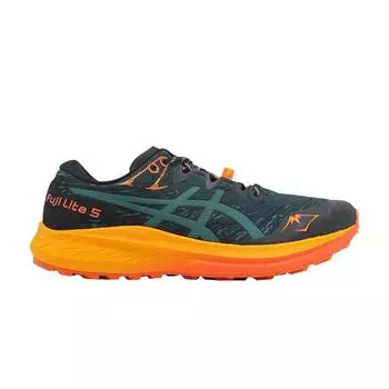 Asics Мужские кроссовки Fuji Lite 5 Saxon Green Rainy Lake, черные 1011B889-300 39.5