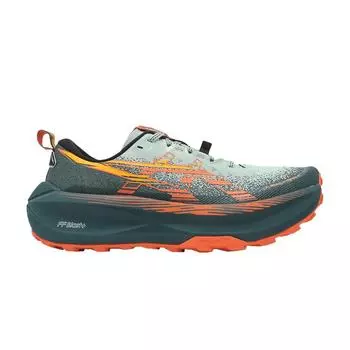 ASICS Trabuco Max 4 Cold Moss Nova Orange Мужские Кроссовки Зеленый 1011B976-400 40.5