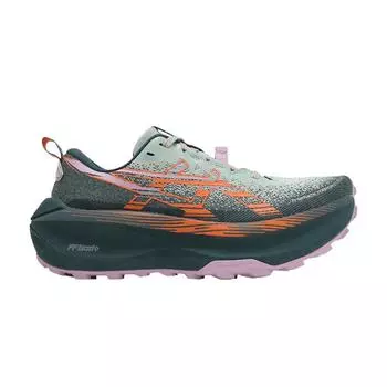 Asics Trabuco Max 4 Cold Moss Nova Orange женские кроссовки зеленые 1012B769-400 37.5