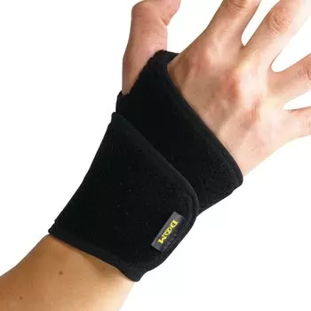 Asmedi Wrist Supporter для 1 левой и правой руки, один размер, подходит 108618, компрессионные спортивные запястья D&M, шт., для использования, Япония, черный, большинство, чёрный