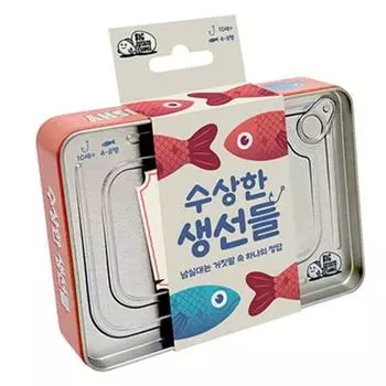 ASMODI KOREA Подозрительная рыбка настольная игра, популярная корейская игра
