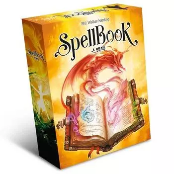 Asmodi Spellbook Board Game, popular Korean game