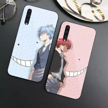Assassination Classroom Phone Case For Samung A32 A51 A52 NOTE 10 20 S10 S20 S21 S22 Pro Ultra Black PC Glass Phone Cover Samsung S22