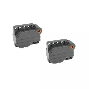 ASTEM 2Pcs Pullback Motor Technic Parts Compatible with Lego 12787c01 Building Brick MOC Motor 6 x 5 3