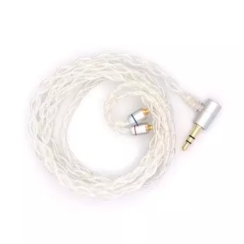 Astortec ATC1W стерео мини MMCX совместимый кабель обновления посеребренный провод OFC Re-Cable 3.5 мм
