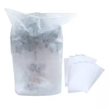 Astro Plant Protection Set of Made of Breathable Nonwoven Plant Insect Frost Protection Just Gardening Nonwoven Fabric Pot Planter Air and Light Let