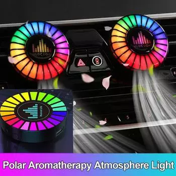 Astronaut Smart RGB Pickup Lights LED 3D Ambient Lamp APP Sound Control Music Rhythm Lights Air Freshener for Car
