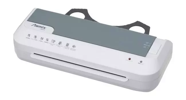 Asuka Laminator L205A4 Compatible with A4 Temperature Adjustment Auto Off 2 Rollers Up to Stop Lever White 150m белый