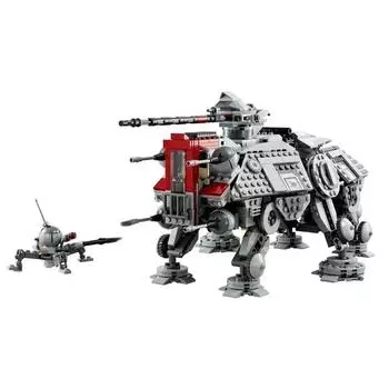 At-te Walker 75337 1082PCS набор Terrain Tactical Actuator Building Block Модель DIY Детская головоломка Собранная игрушка Подарок на день рождения