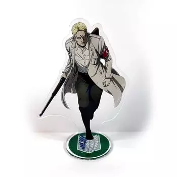 Атака Титанов Shingeki no Kyojin Последний сезон Reiner Braun фигурка на акриловой подставке модель держатель тарелки топпер для торта аниме