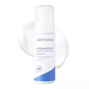 Atbaria 365 Bubble Cleanser 150 мл Пенка для умывания лица Корейская косметика Слабокислотная пенка Мягкое очищение Уход за кожей Без запаха Гипоаллергенный [AESTURA]