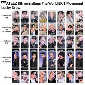 ATEEZ 8-й мини-альбом The World EP.1 Movement Lucky Draw Photocard SW Withmuu Yeosang (SB)