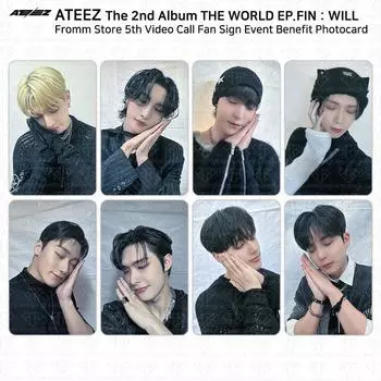 ATEEZ THE WORLD EP.FIN отправит Fromm Store фотокарточку с выгодой для пятого видеозвонка Jongho