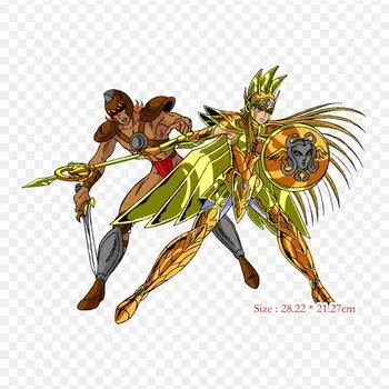 Athena Saint Seiya Ares Pegasus Seiya Ares железные нашивки для одежды, наклейки с аппликациями на одежду, термочувствительная нашивка на заказ
