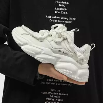 Спортивная обувь Белый холст Chaussure Hommes Comefortable Новые мужские кроссовки Обувь Мужская повседневная обувь Микрофибра Противоскользящая 7 39 бежевый